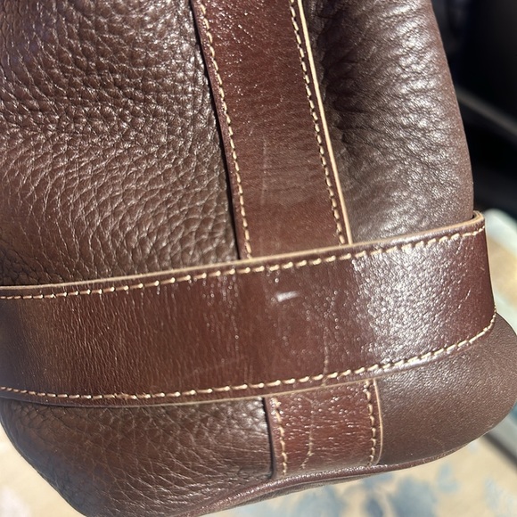 Kenneth Cole pebbled leather bag - Picture 15 of 16